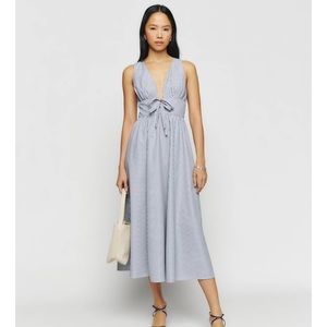 Reformation striped nautical dress